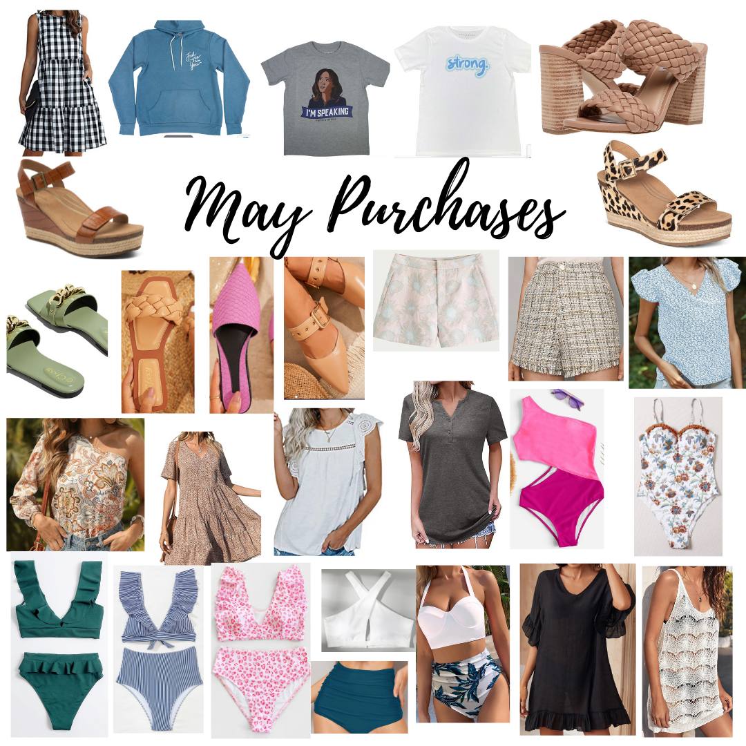 May Clothing Purchases