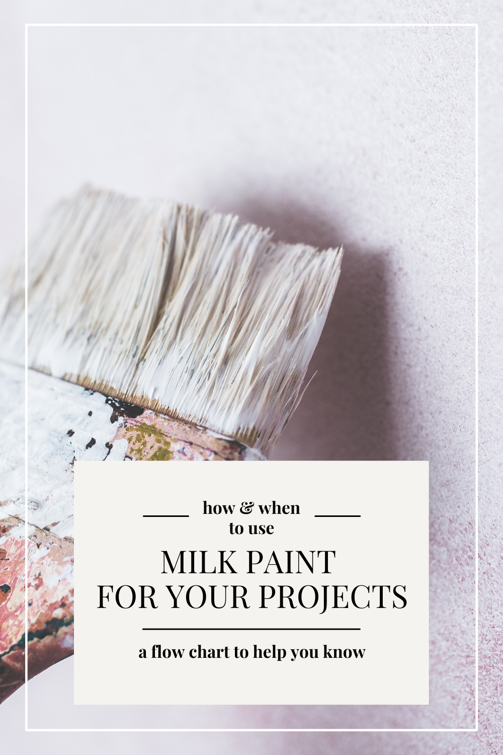 Using Milk Paint for DIY Projects