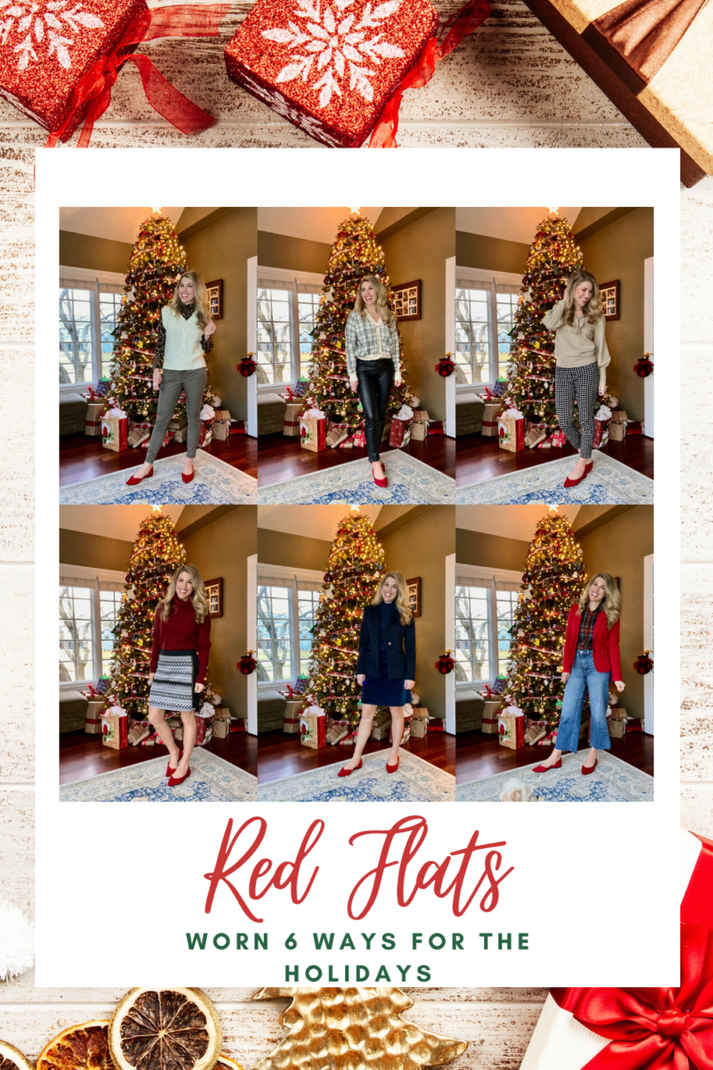Call Me Dorothy! 6 Ways to Wear Red Flats - I do deClaire
