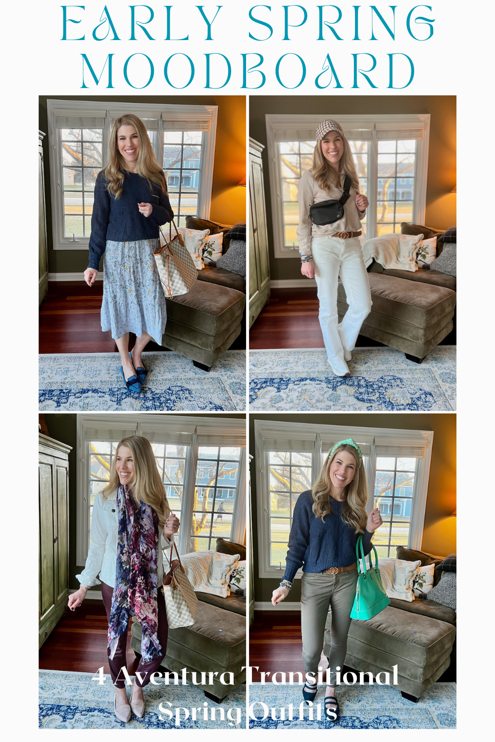 4 Transitional Spring Outfits from Aventura