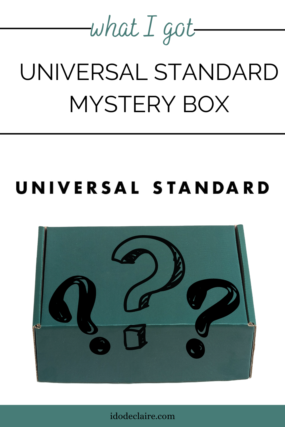 Last Universal Standard Mystery Boxes EVER