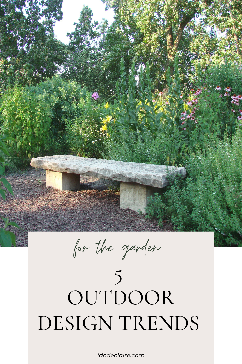 5 Outdoor Design Trends for the Garden 