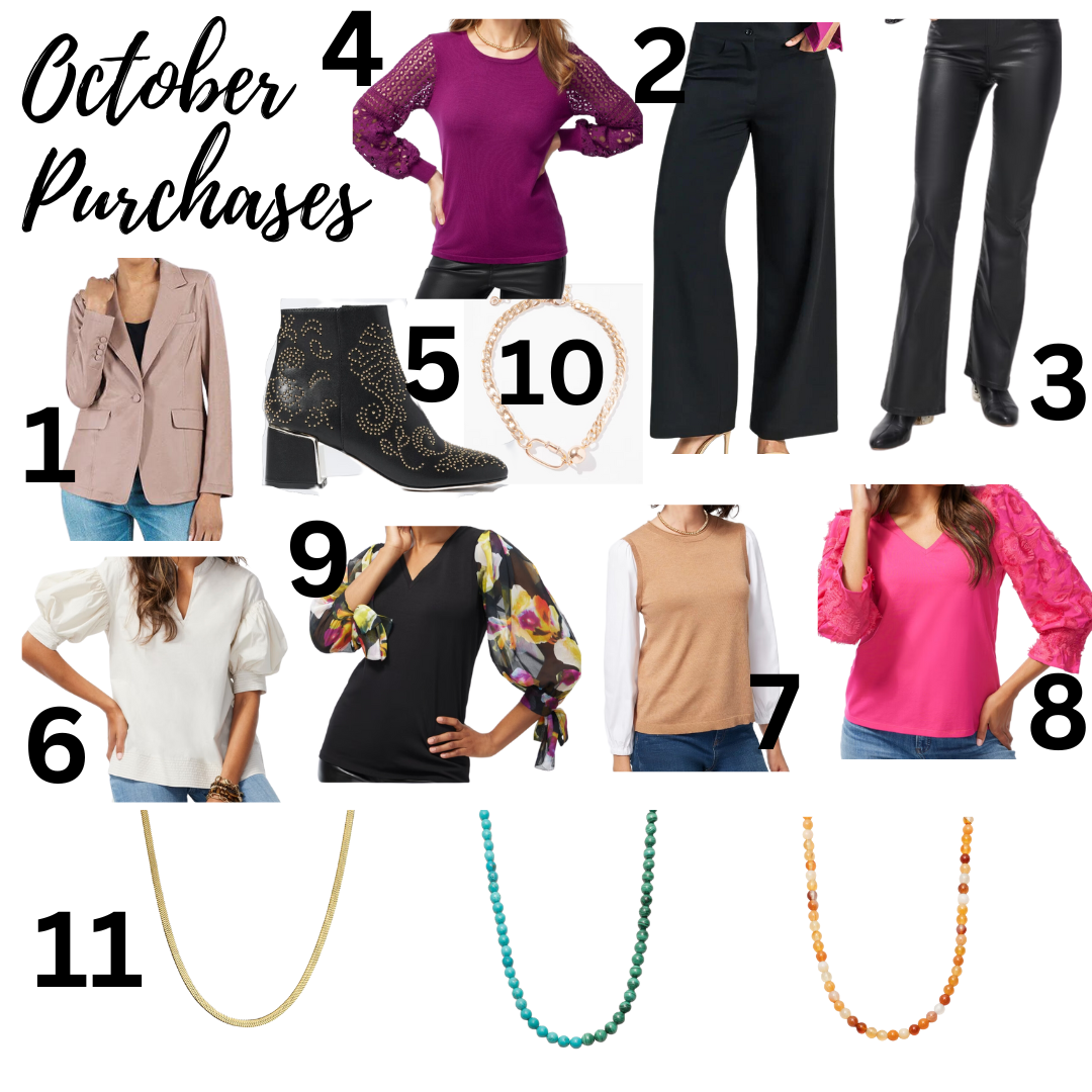 October Purchases 2023