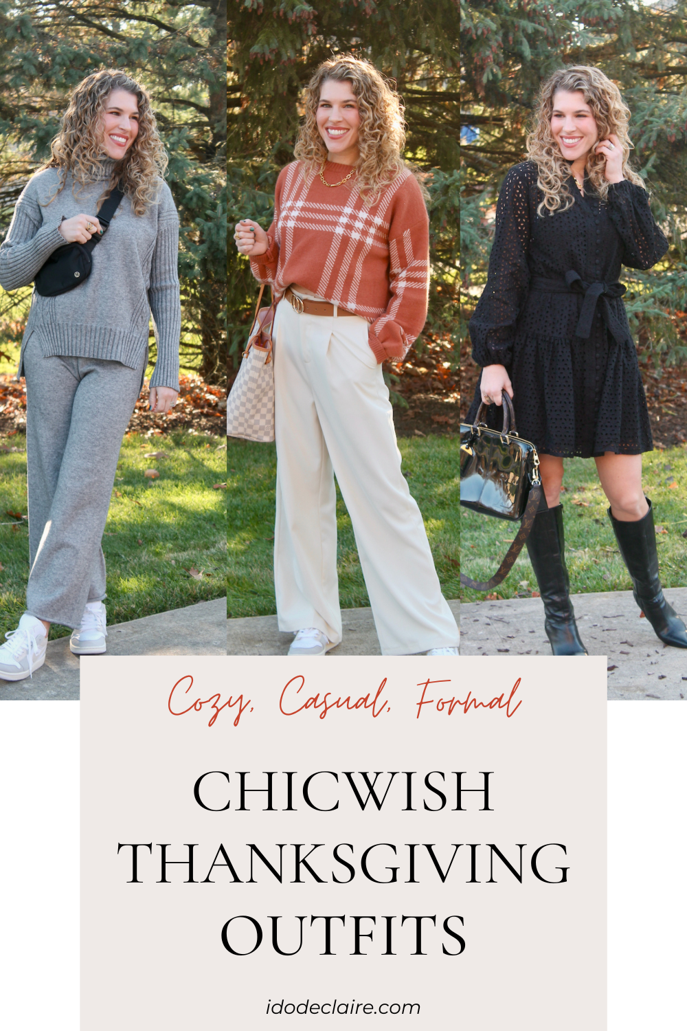 Chicwish Thanksgiving Outfits & Confident Twosday Linkup