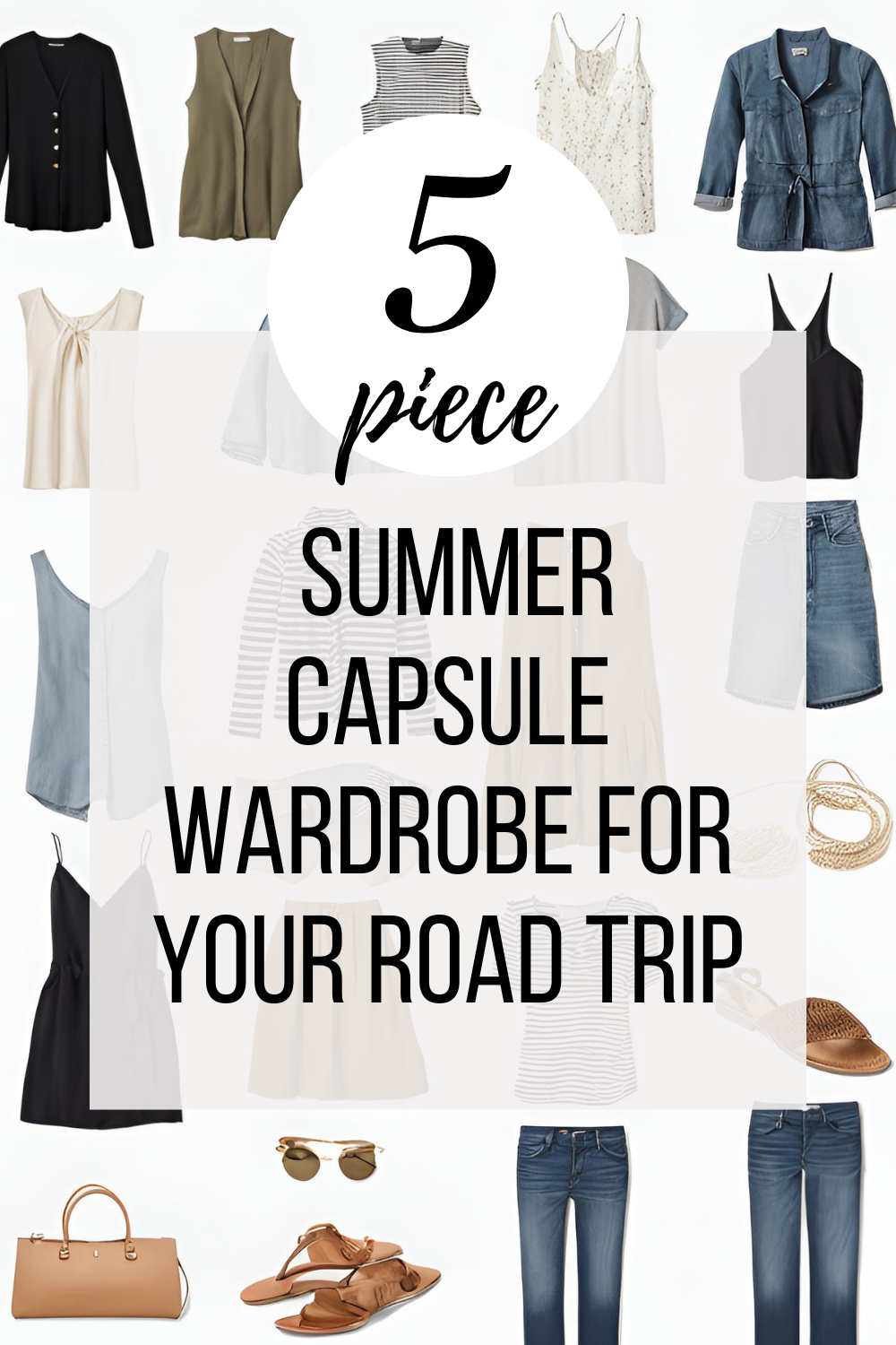 Essential Summer Capsule Wardrobe for Your Road Trip
