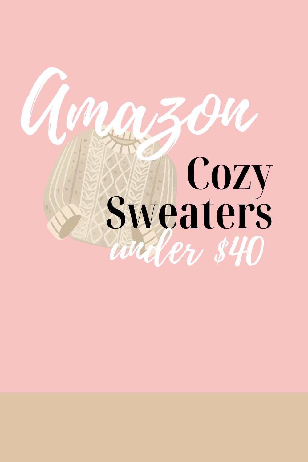 Cozy Fall Sweaters Under $40