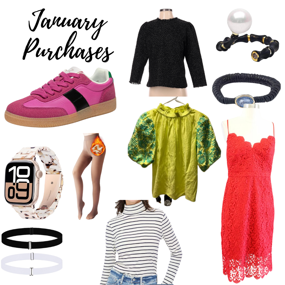 January Clothing Purchases 2025