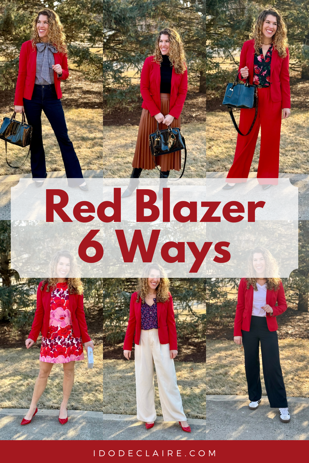 Red-y, Set, Style: 6 Ways to Rock a Red Blazer & Linkup