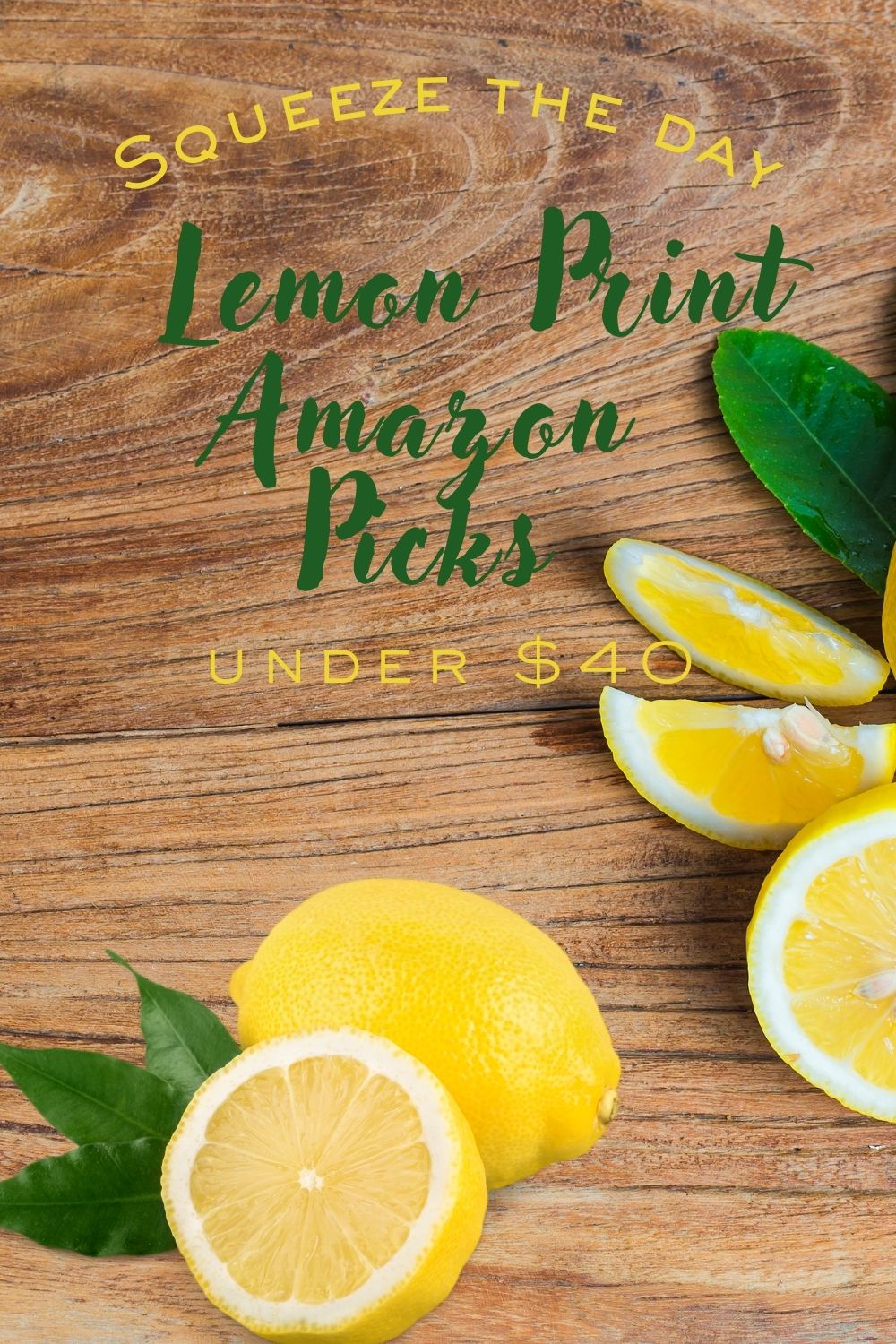 Squeeze the Day with These Lemon Print Amazon Picks Under $40