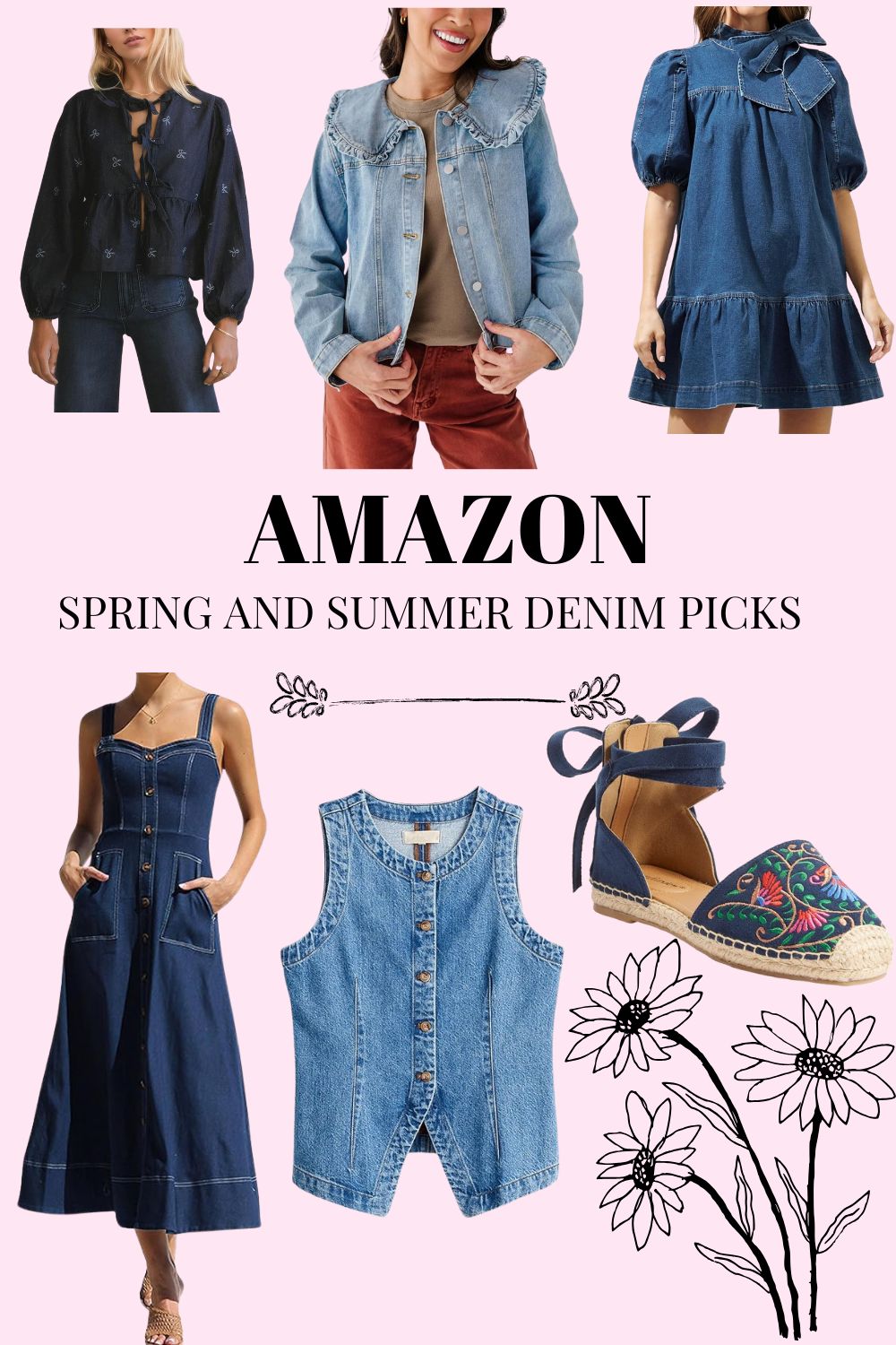 Denim in the Details: Affordable Finds Under $40