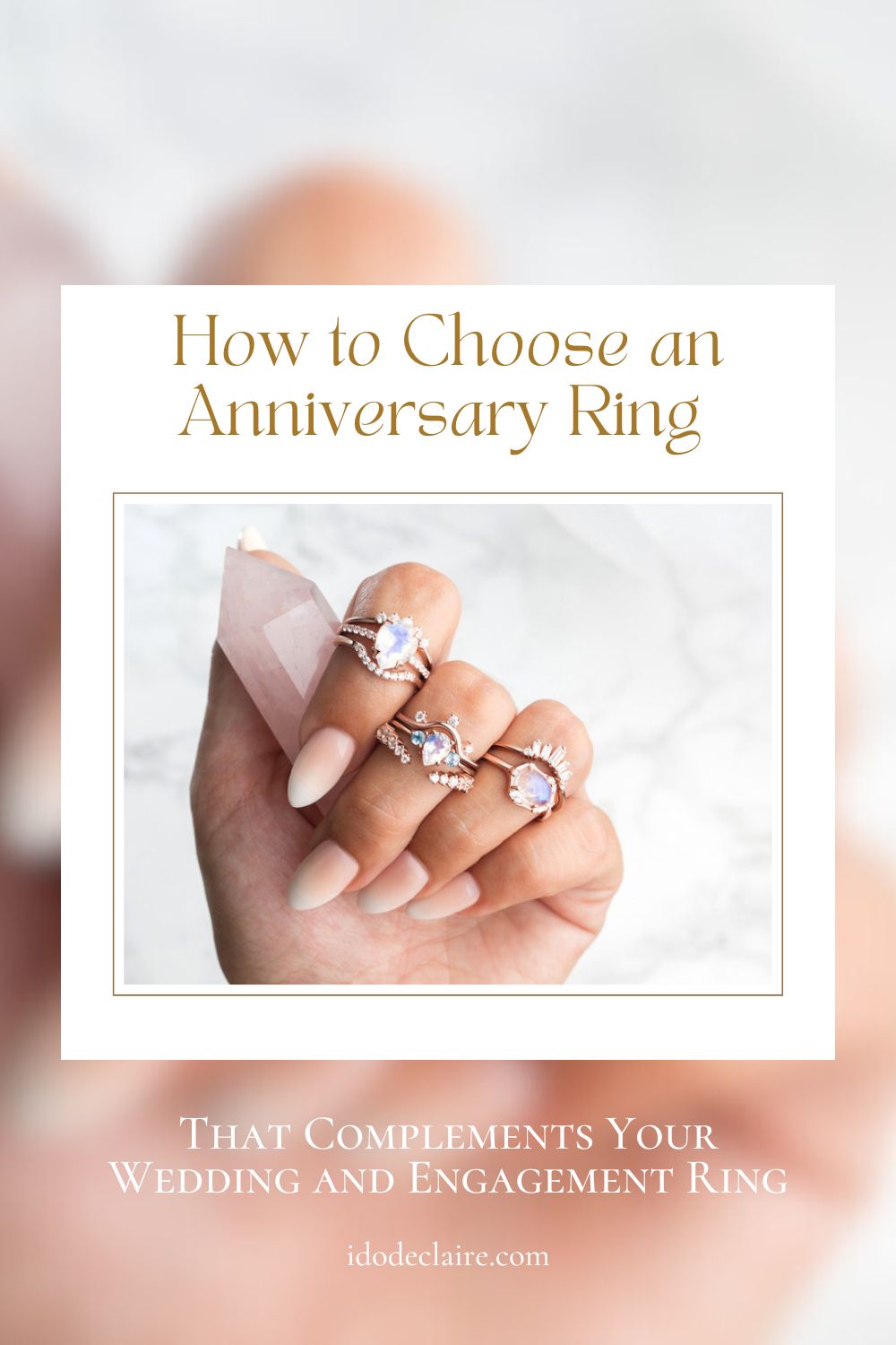 Complement Your Wedding Ring with an Anniversary Ring