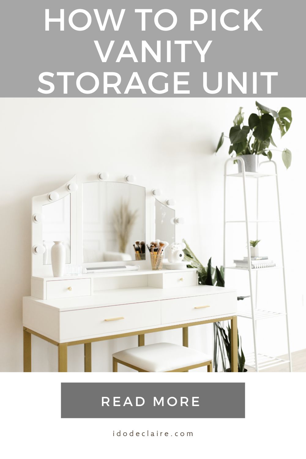 Considering a Vanity Unit Storage & Picking the Right Size