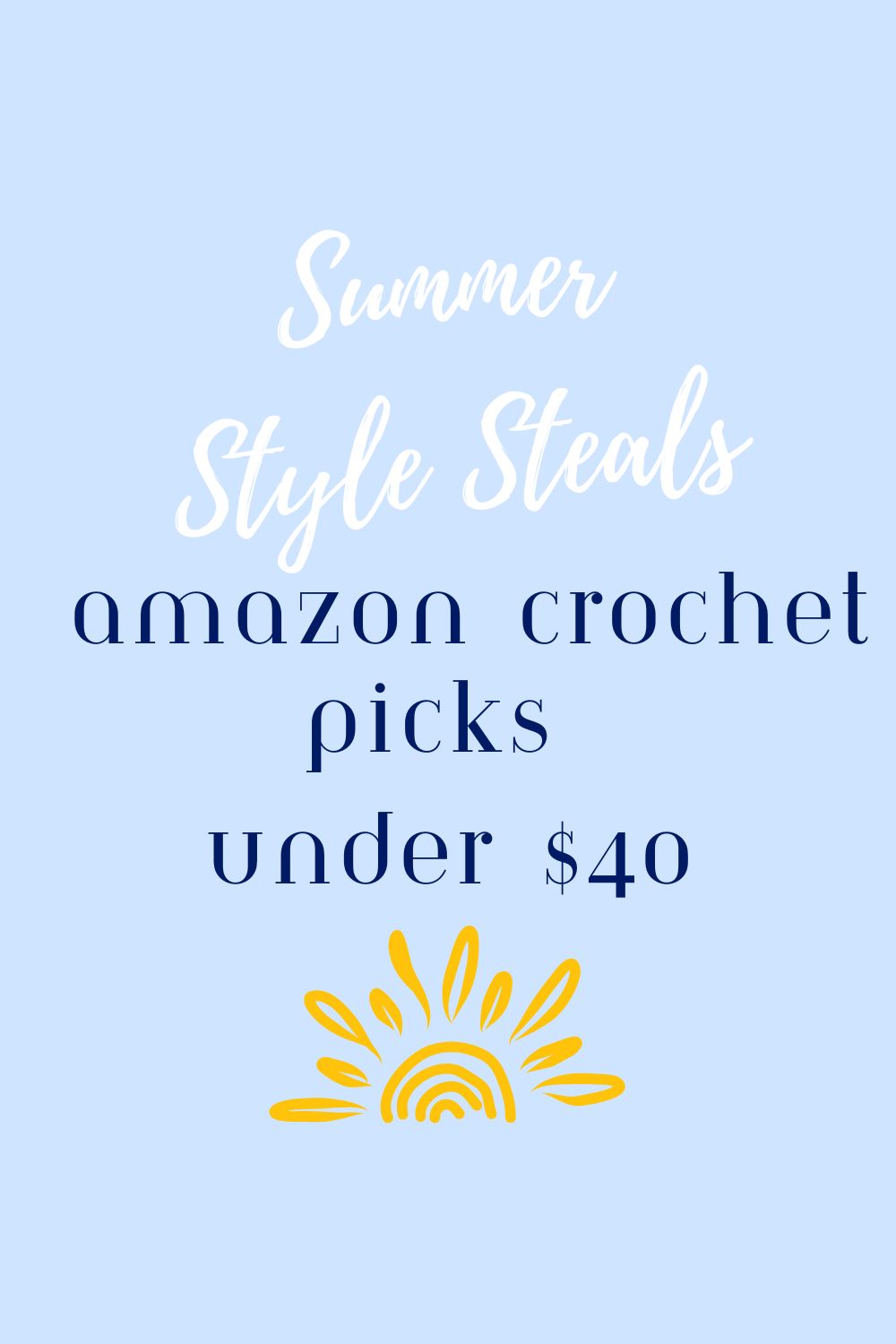 Summer Style Steals: Crochet Items on Amazon Under $40