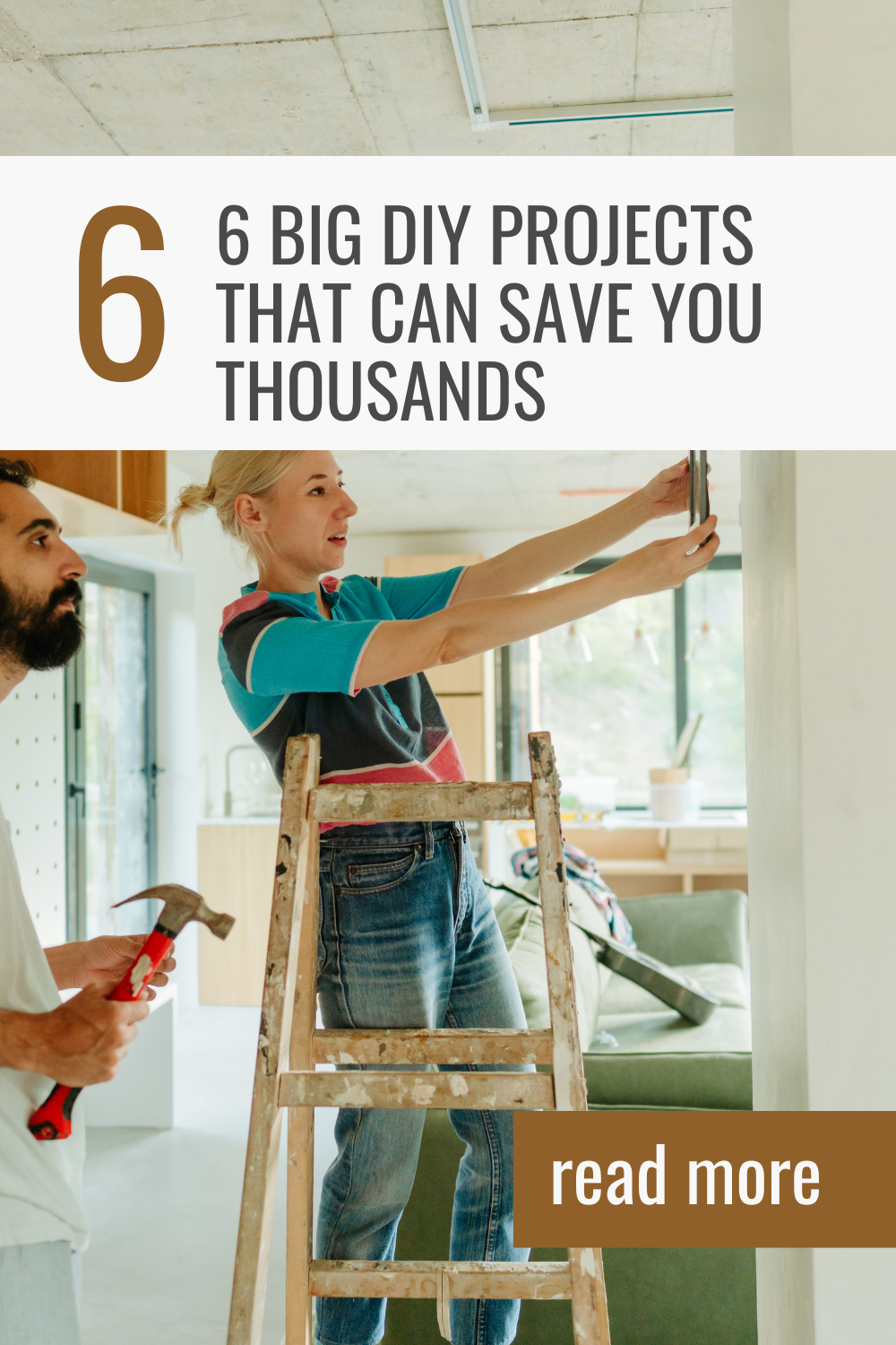 6 Big DIY Projects That Can Save You Thousands