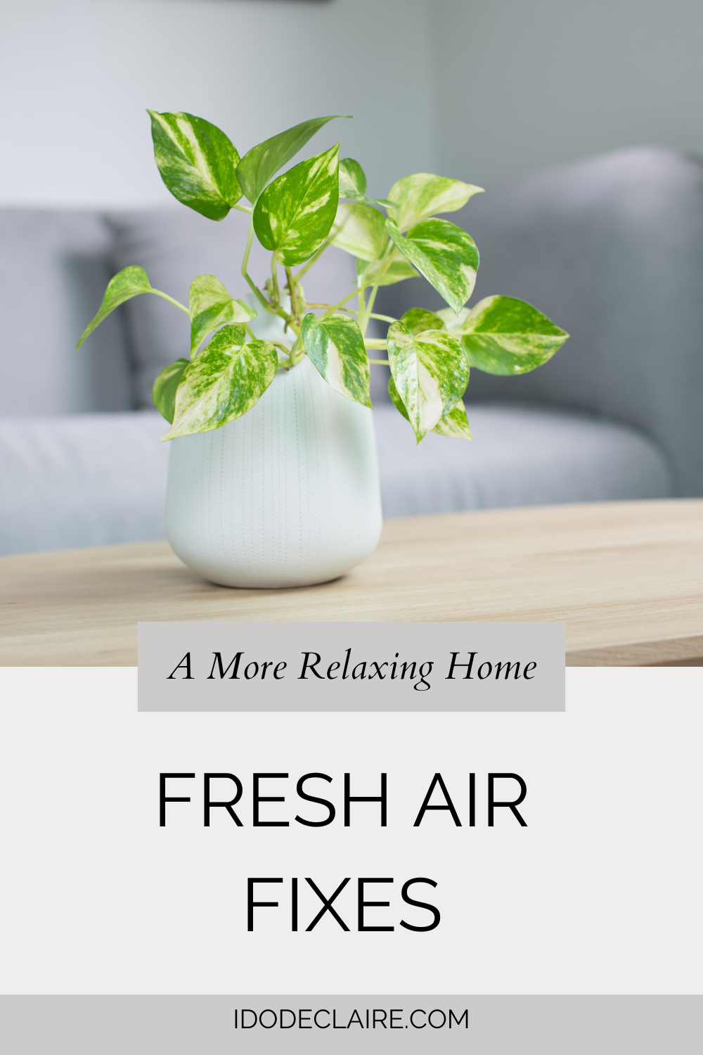 Fresh Air Fixes for a More Relaxing Home
