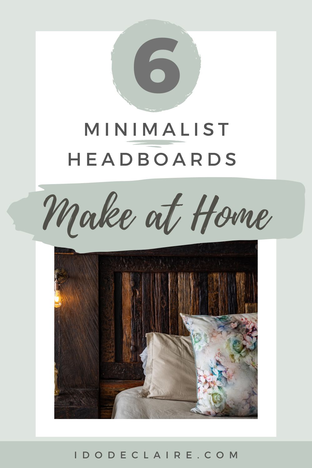 Minimalist Headboards to Make at Home