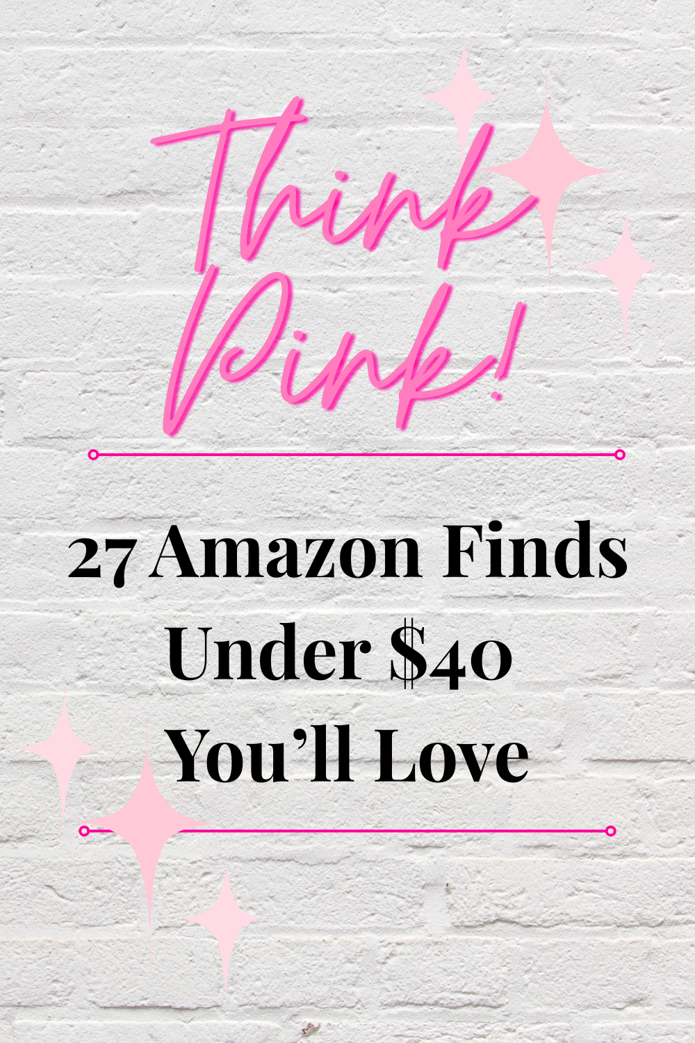 Pop of Pink: 27 Amazon Finds Under $40 You’ll Love