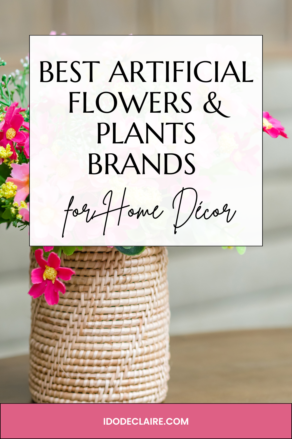 Best Artificial Flowers & Plants Brands for Home Décor