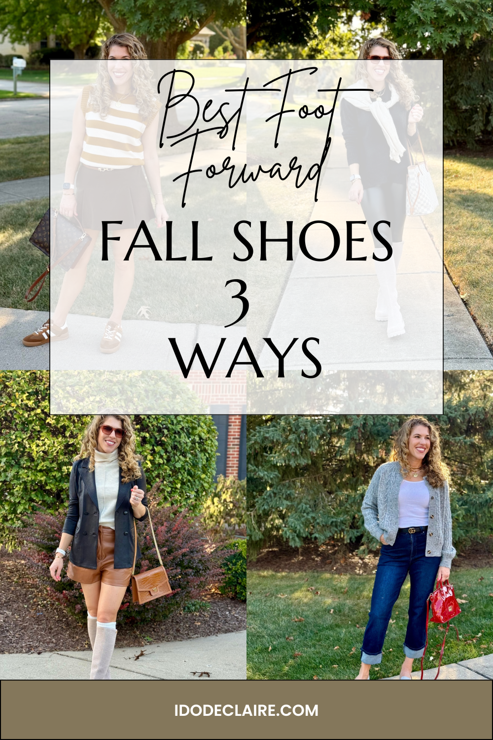 Put Your Best Foot Forward: Fall Shoes 3 Ways & Linkup