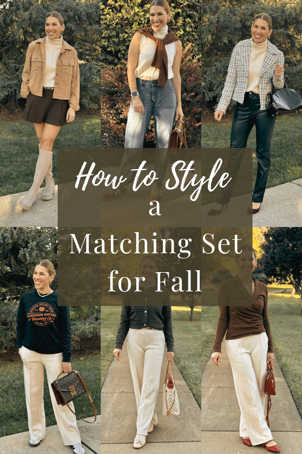 Better Together: How to Style a Matching Set for Fall