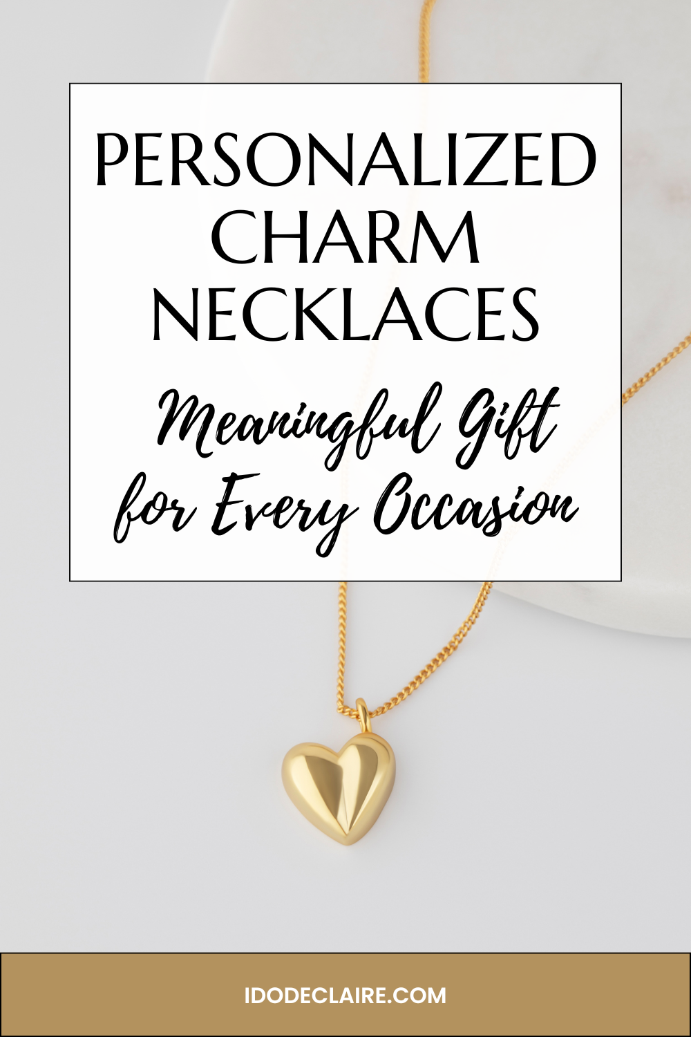 Personalized Charm Necklaces: A Meaningful Gift for Every Occasion