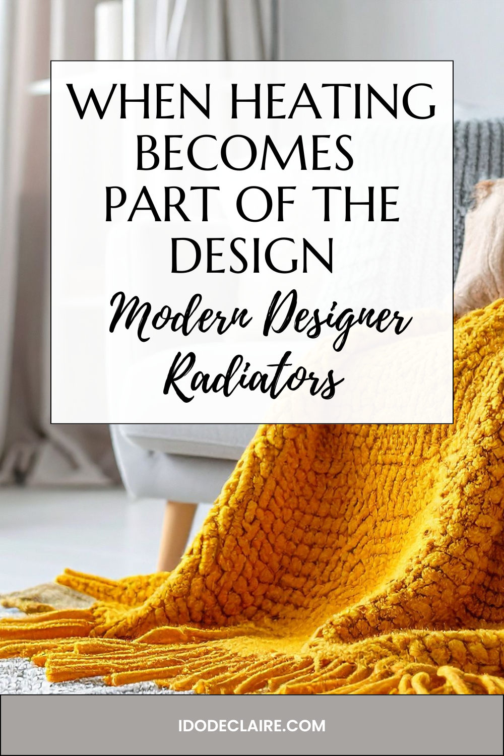 When Heating Becomes Part of the Design: Modern Designer Radiators for Homes