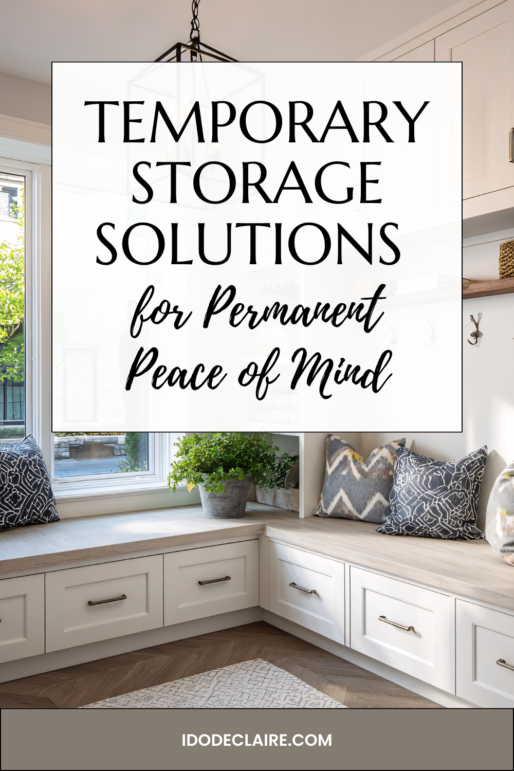 temporary storage solutions for home projects