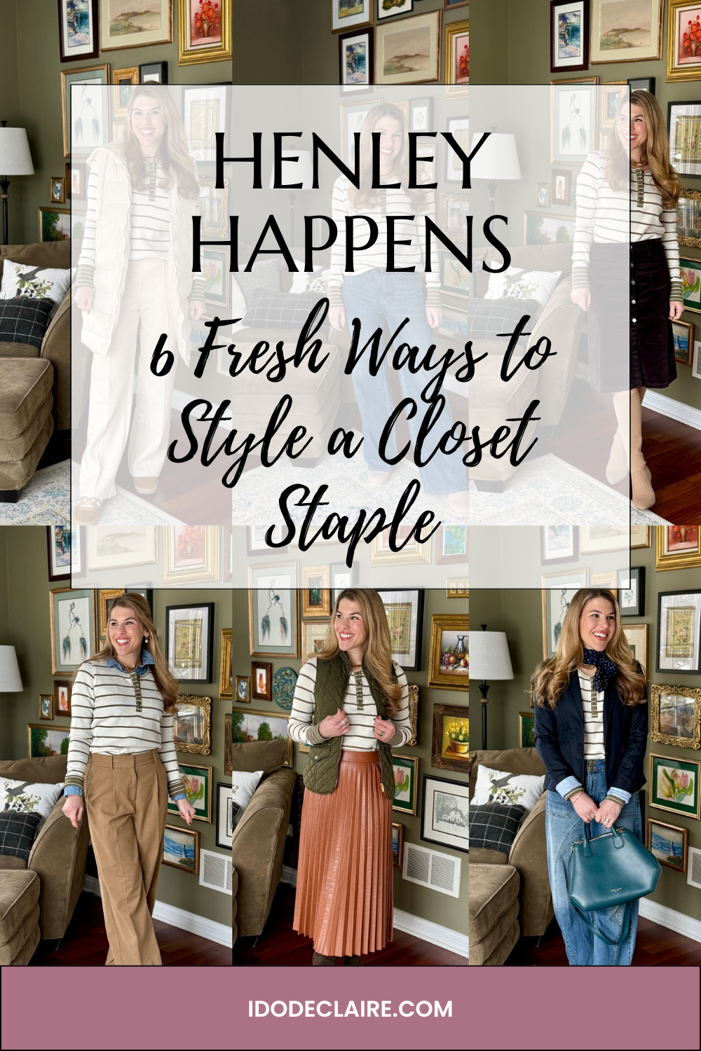 Henley Happens: 6 Fresh Ways to Style a Closet Staple & Linkup
