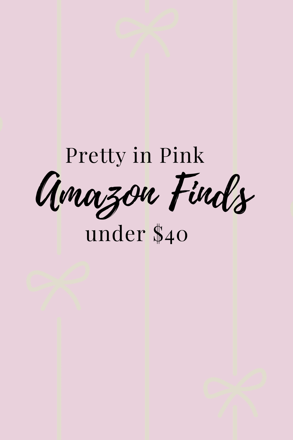 Pretty in Pink: Amazon Fashion Finds Under $40