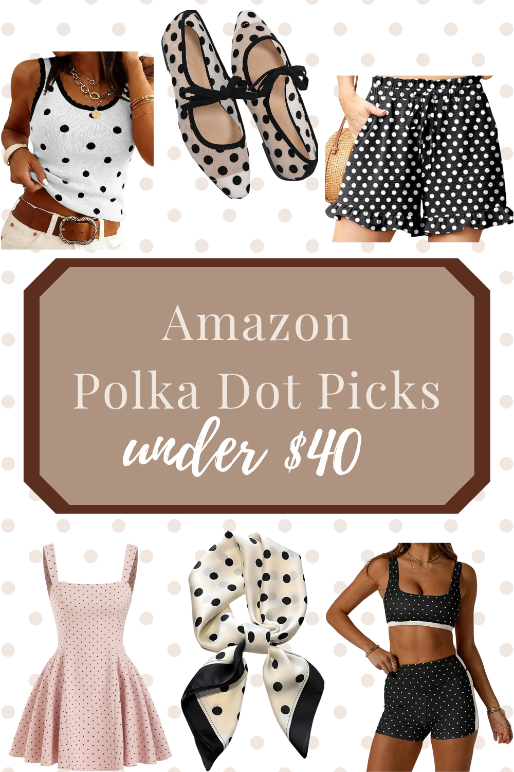 Polka Dot Picks under $40