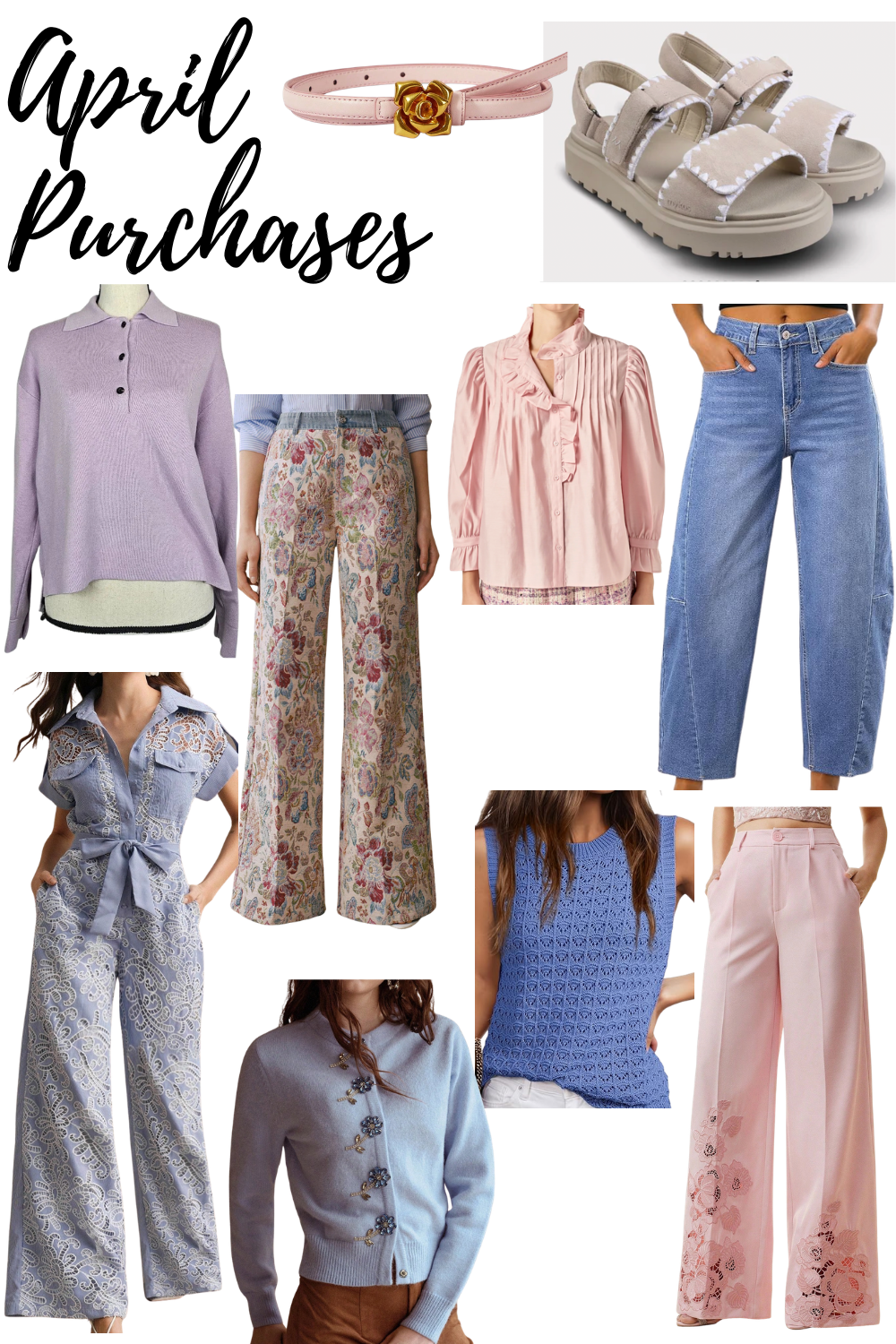 April Purchases 2026