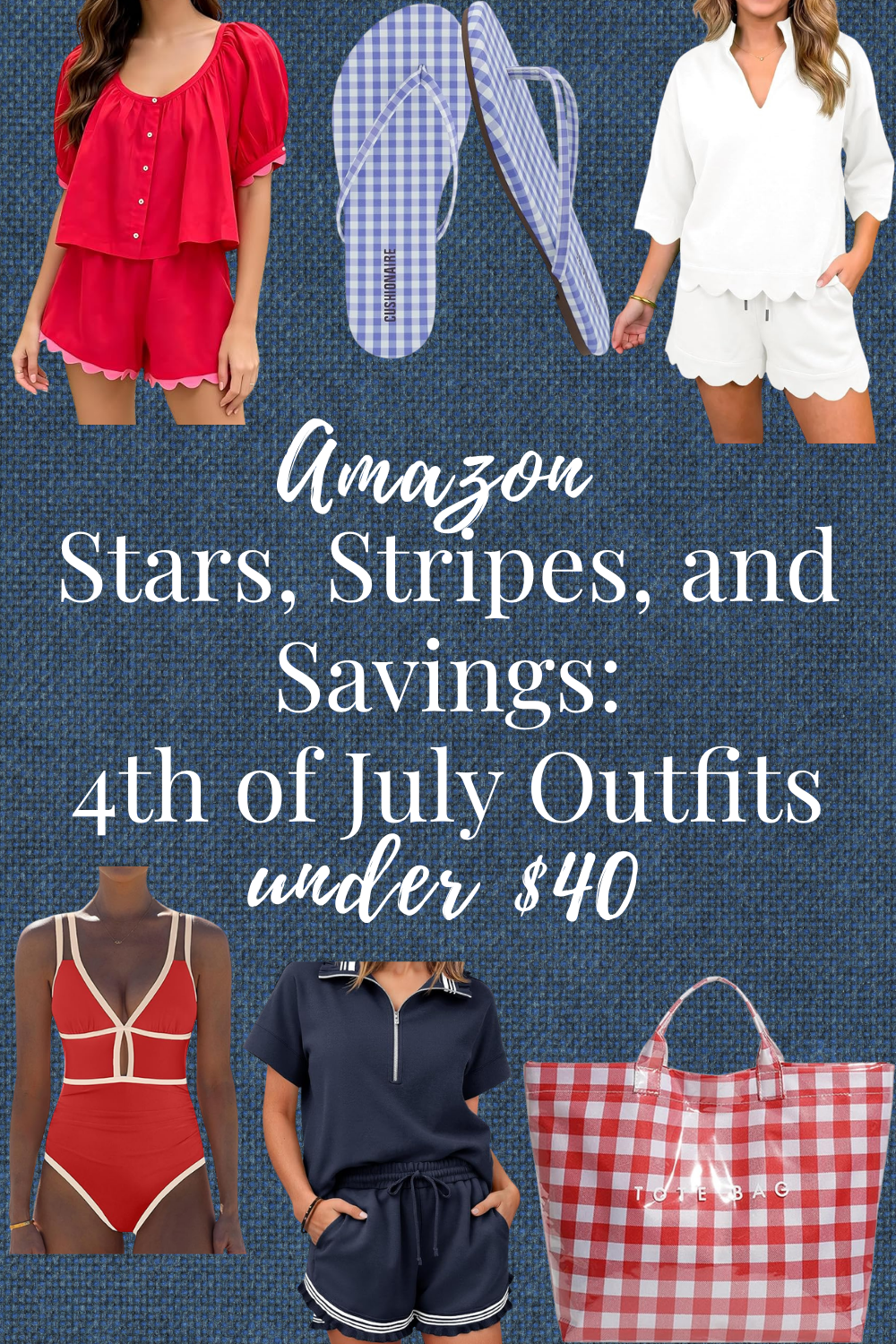 Stars, Stripes, and Savings: 4th of July Outfits Under $40