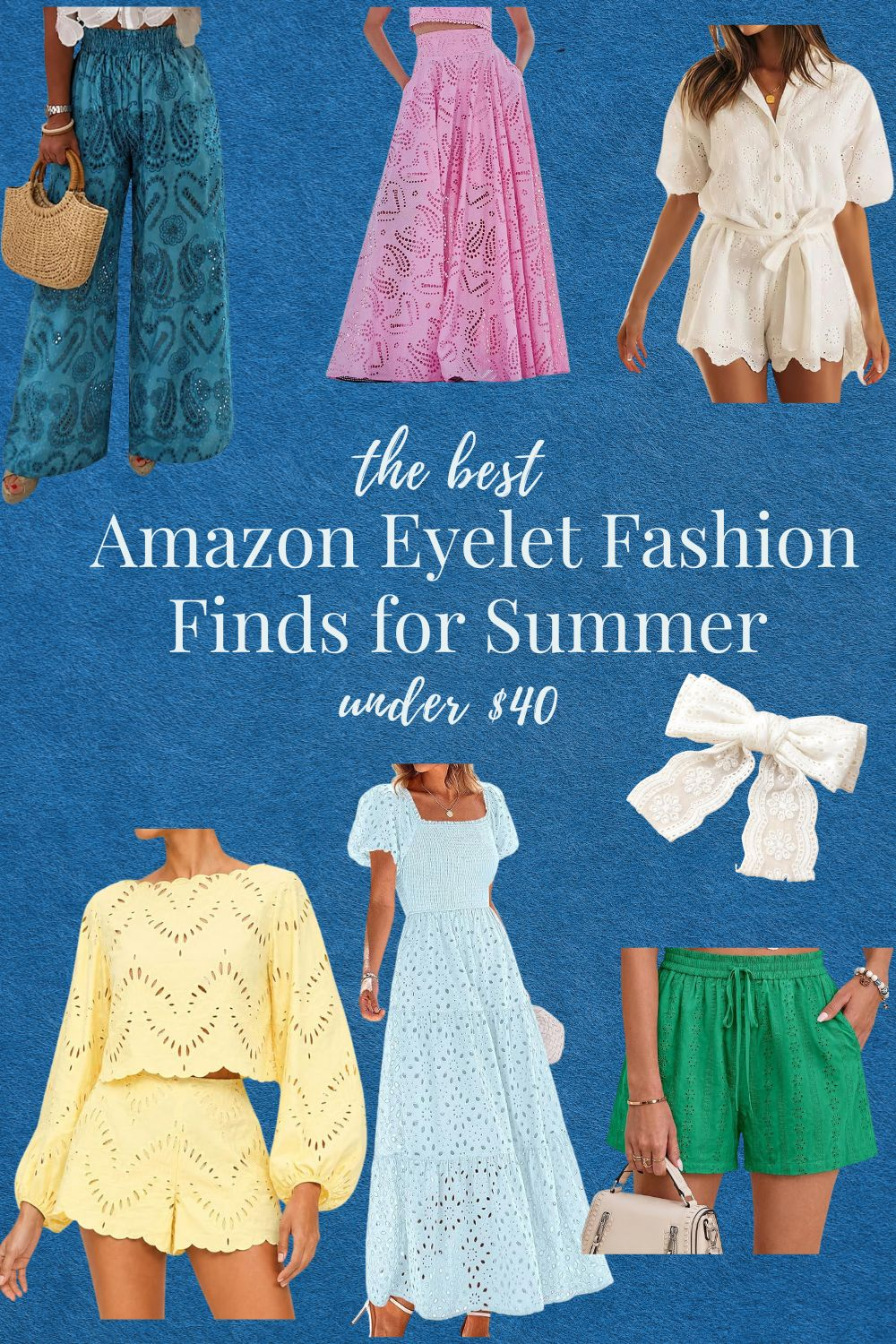 The Best Amazon Eyelet Fashion Finds for Summer