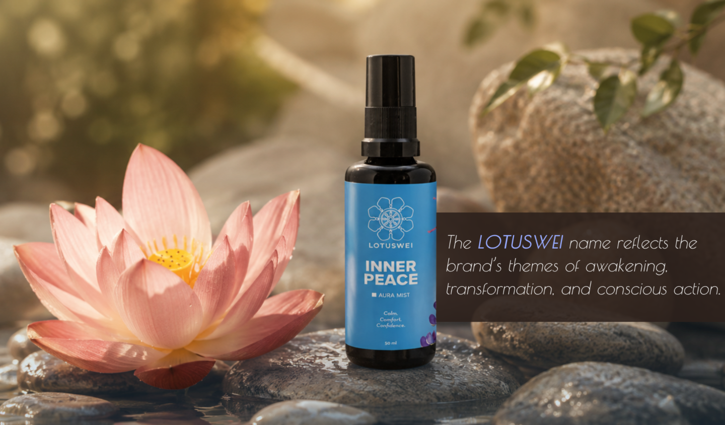 LOTUSWEI: Reconnecting With Nature Through the Energy of Flowers