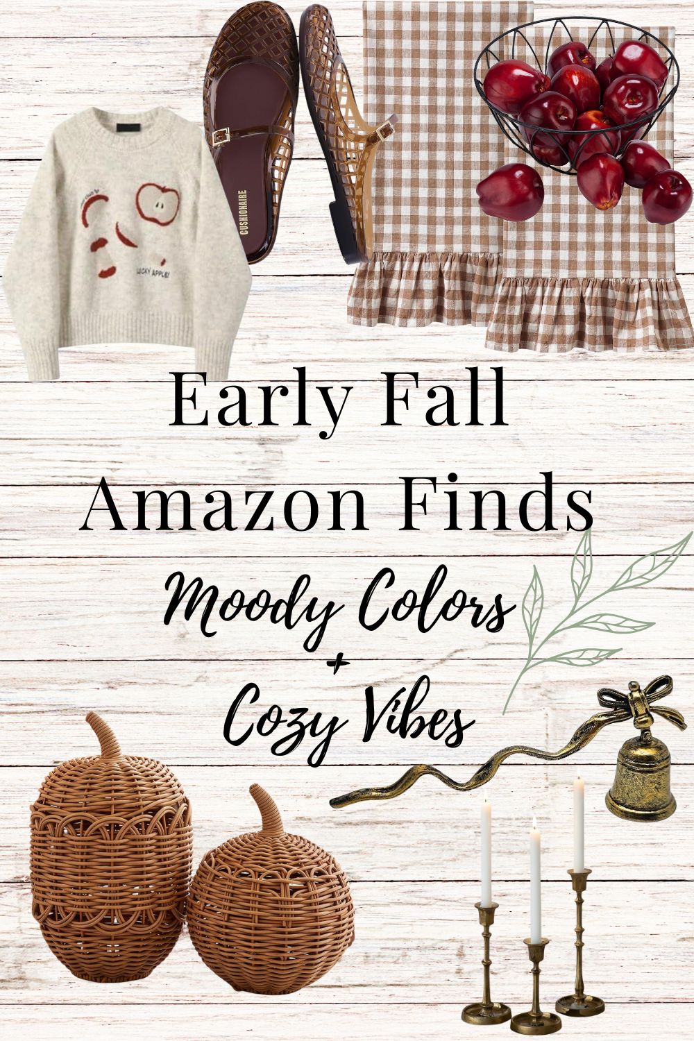 Early Fall Amazon Finds: Moody Colors & Cozy Vibes