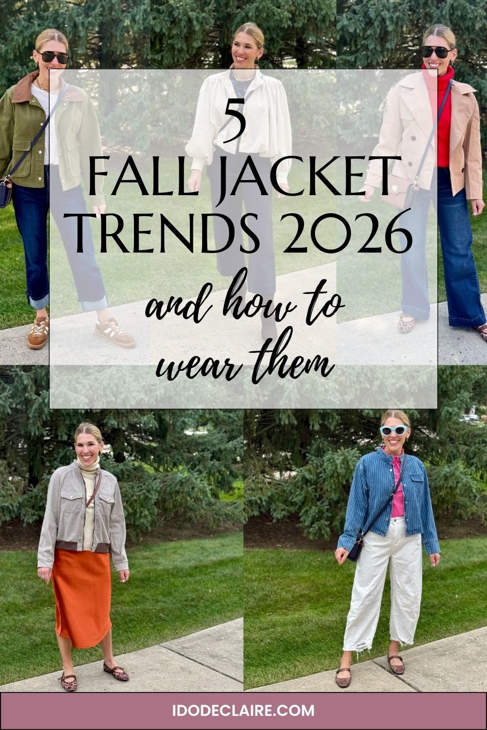 5 Fall Jacket Trends 2026 + How to Wear Them & Linkup