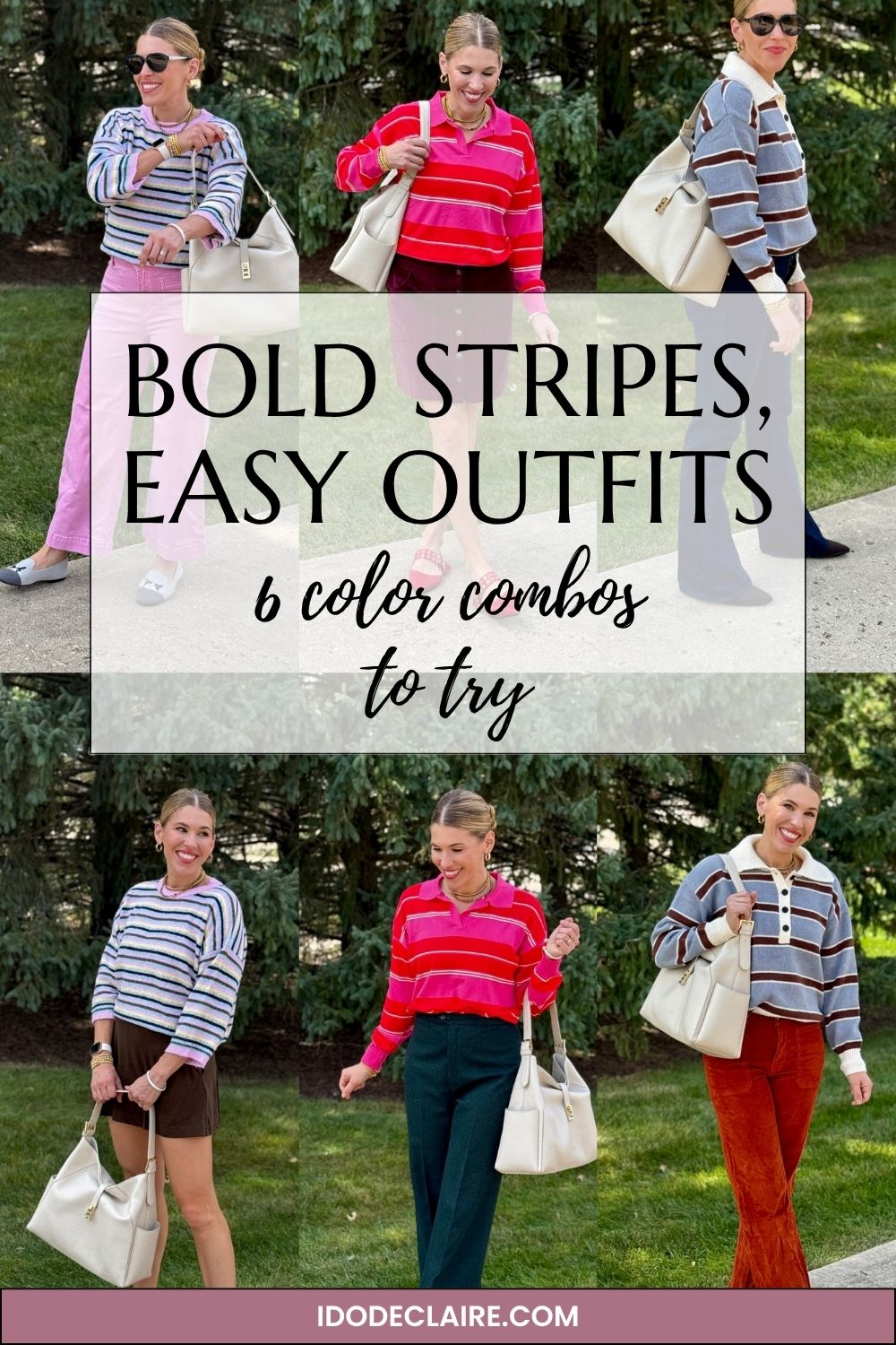Stay in Line: 6 Ways to Style Bold Striped Sweaters & Linkup