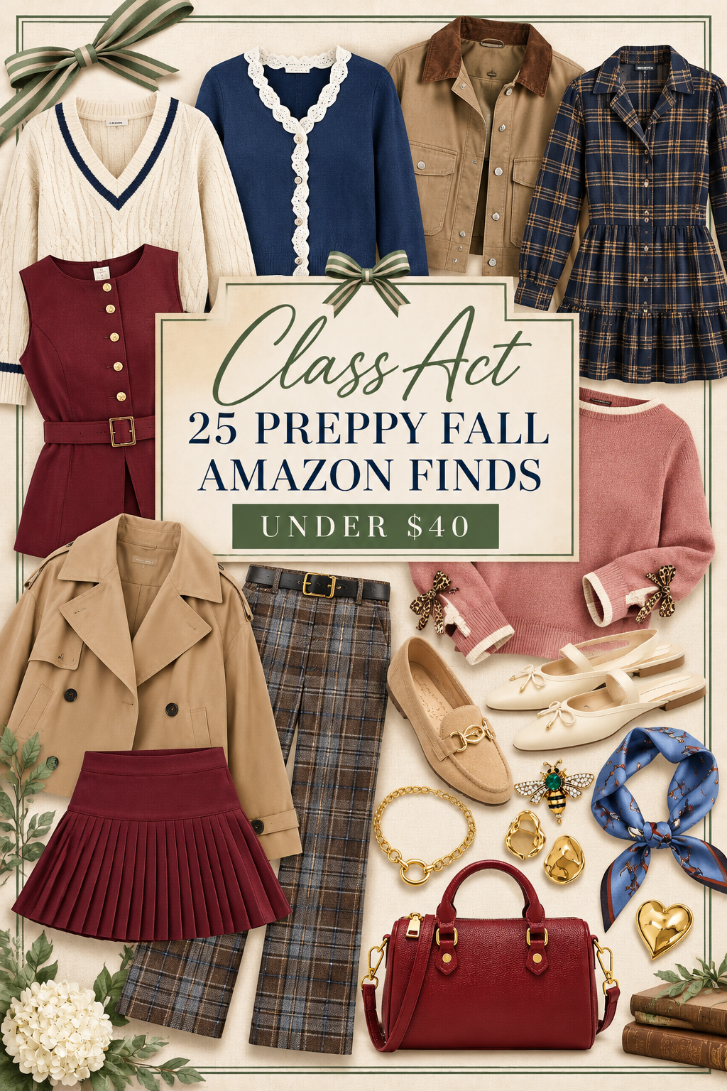 Class Act: 25 Preppy Fall Amazon Finds Under $40
