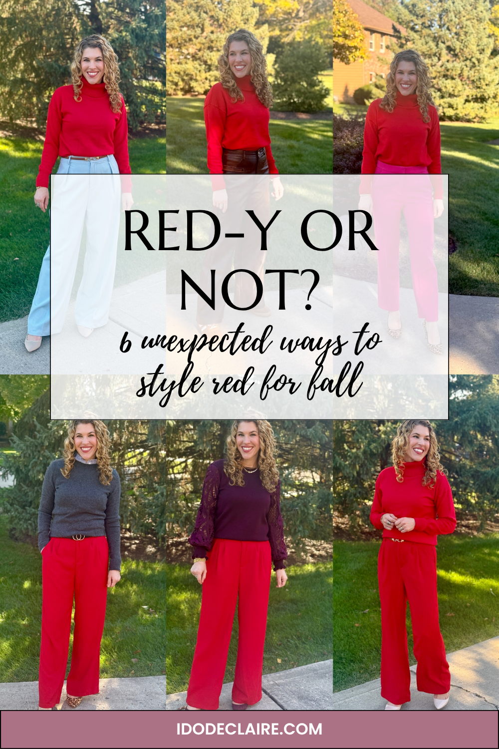 Code Red: 6 Unexpected Ways to Style Red & Linkup